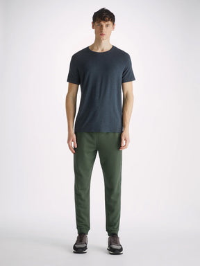 Men's Sweatpants Quinn Cotton Modal Hunter Green