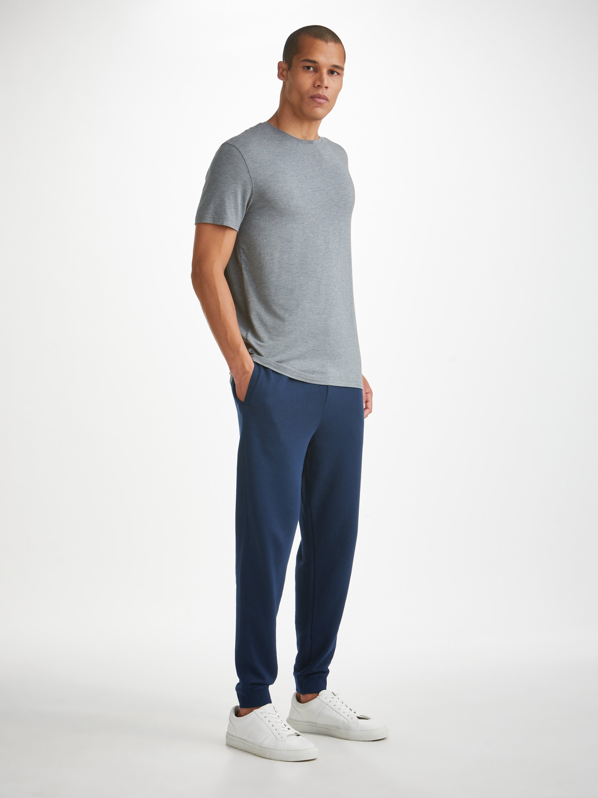 Men's Sweatpants Quinn Cotton Modal Navy