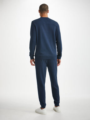 Men's Sweatshirt Quinn Cotton Modal Navy