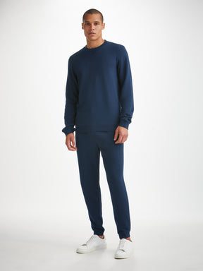 Men's Sweatshirt Quinn Cotton Modal Navy