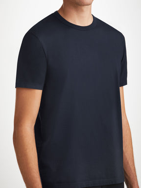 Men's T-Shirt Barny Pima Cotton Navy