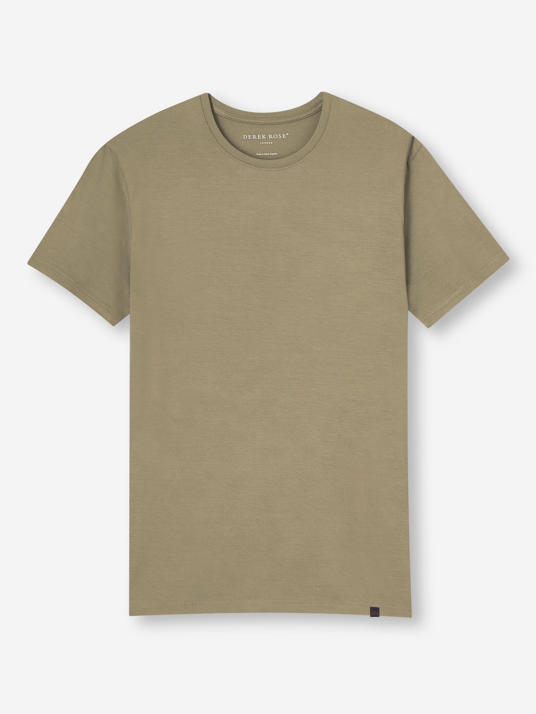 Men's T-Shirt Basel Micro Modal Stretch Khaki