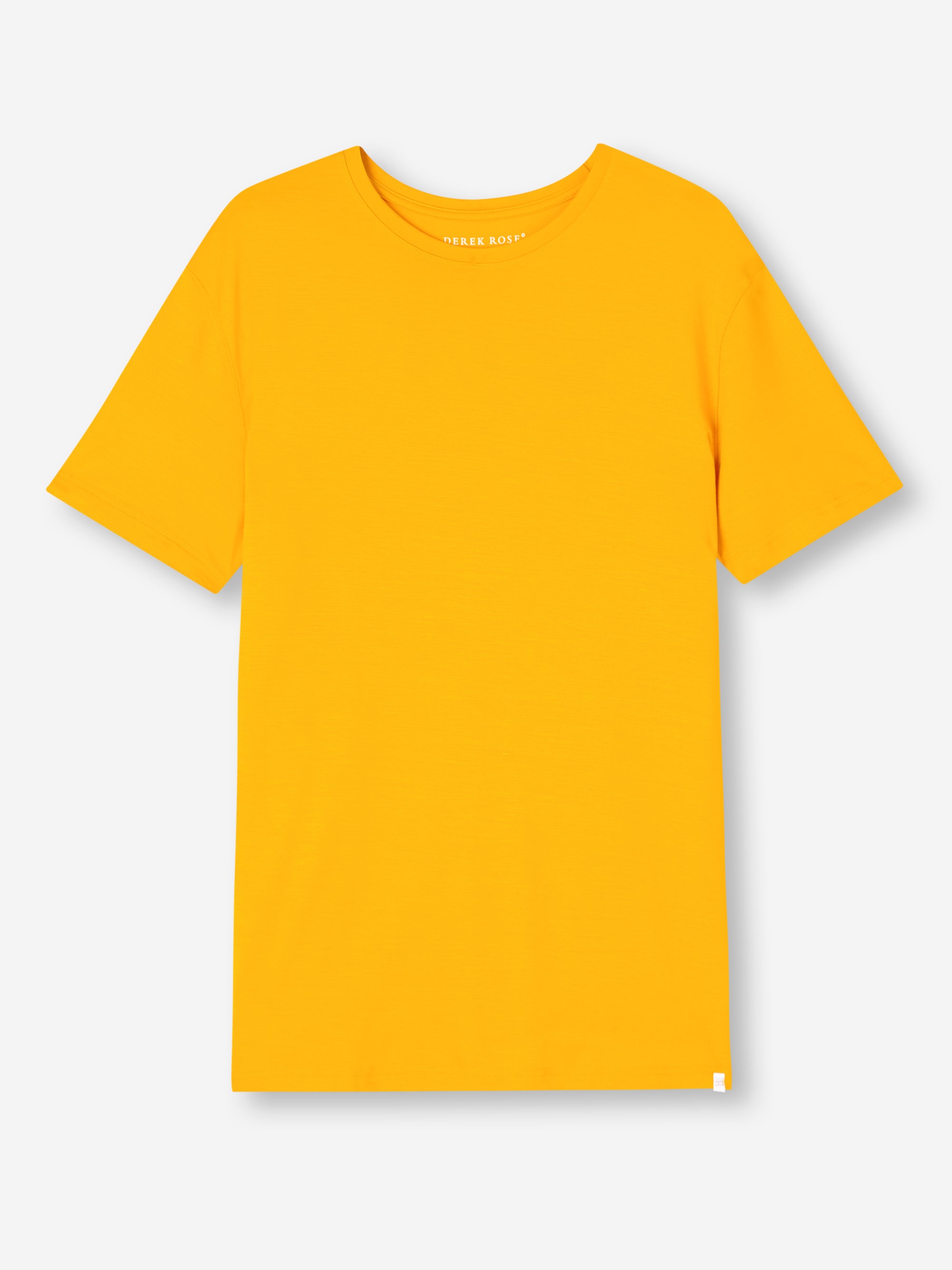 Men's T-Shirt Basel Micro Modal Stretch Saffron
