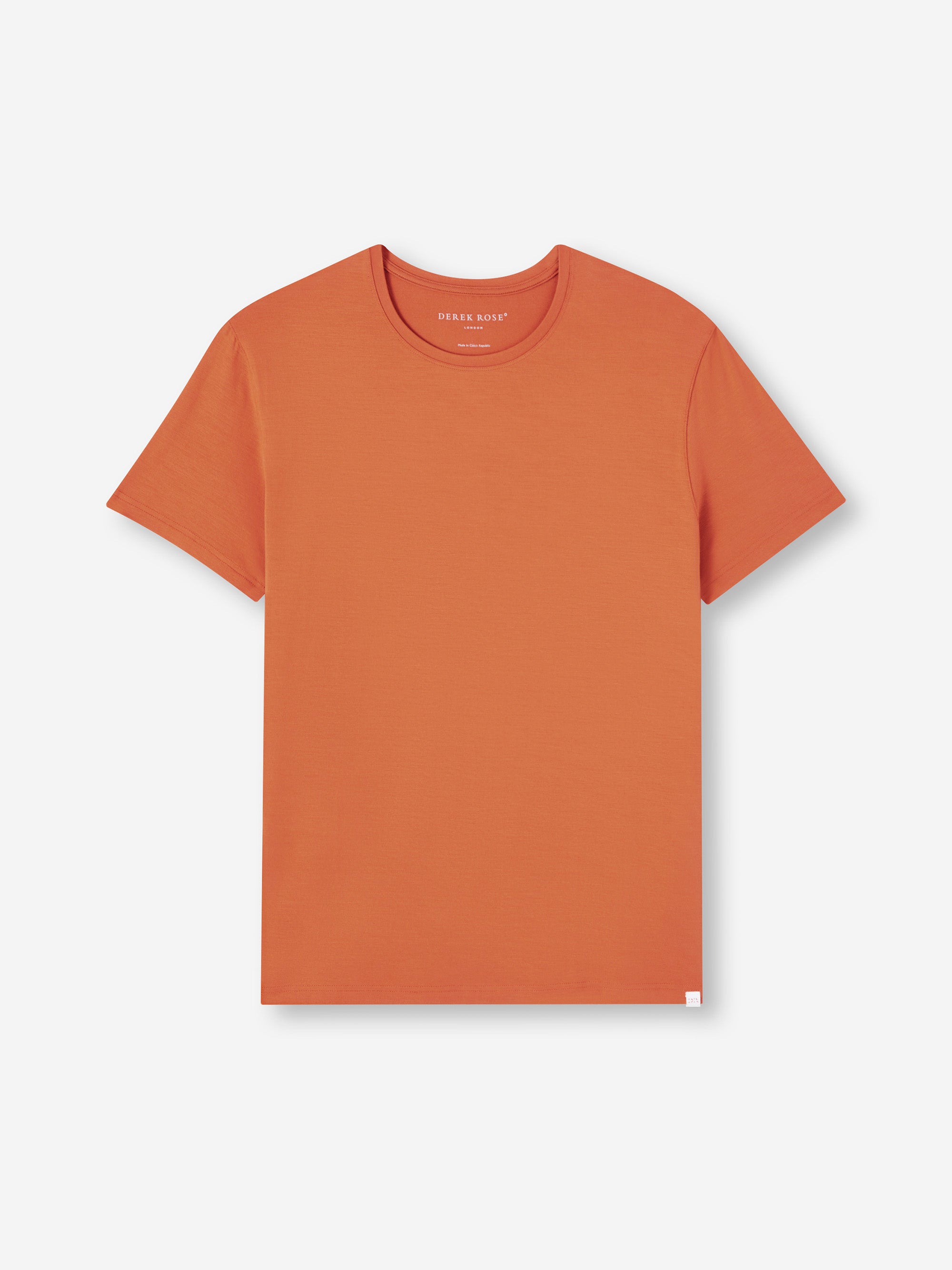 Men's T-Shirt Basel Micro Modal Stretch Terracotta