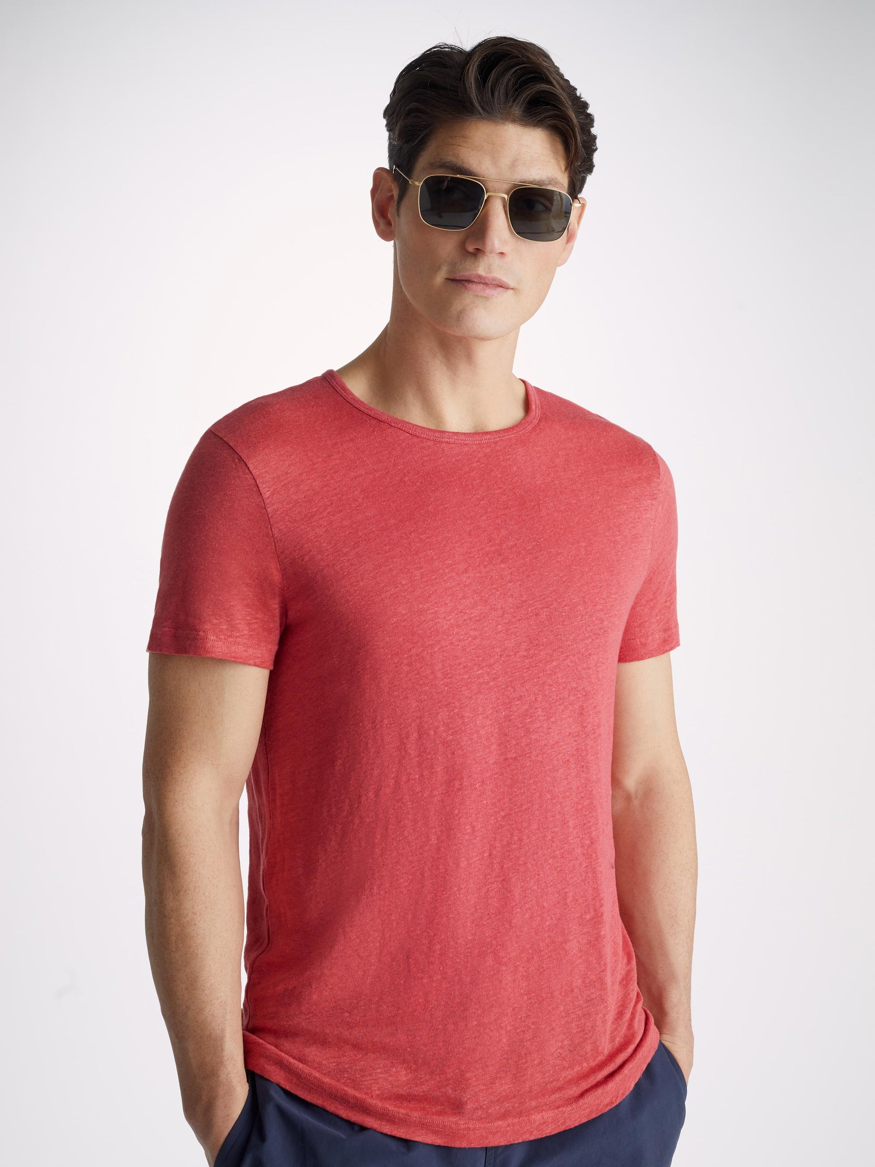 Men's T-Shirt Jordan Linen Soft Red