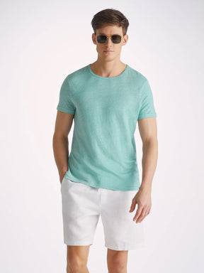 Men's T-Shirt Jordan Linen Soft Aqua