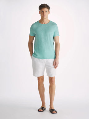 Men's T-Shirt Jordan Linen Soft Aqua