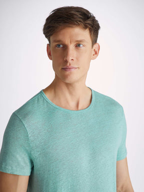 Men's T-Shirt Jordan Linen Soft Aqua