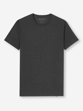 Men's T-Shirt London 12 Micro Modal Black