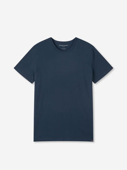 Men's T-Shirt Riley Pima Cotton Navy
