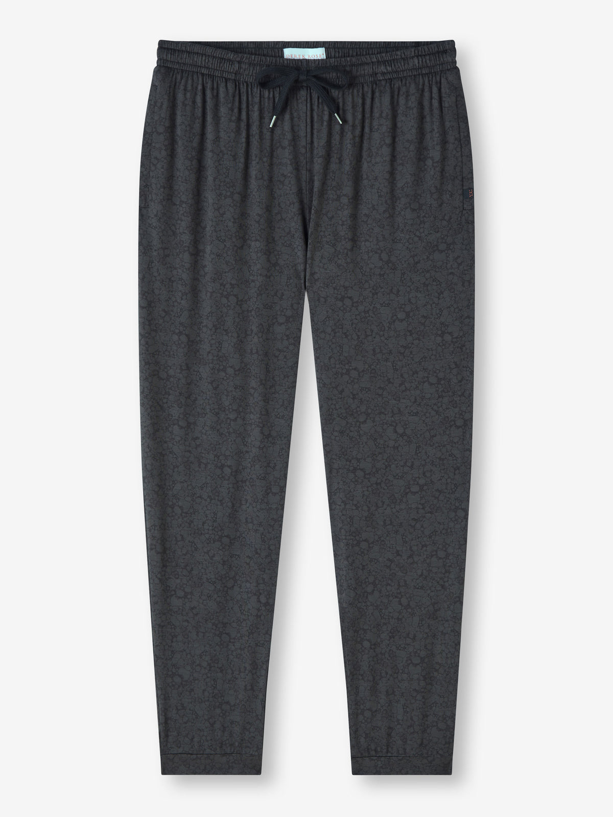 Men's Track Pants London 10 Micro Modal Black