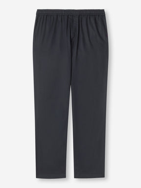 Men's Trousers Harris Lyocell Cotton Navy