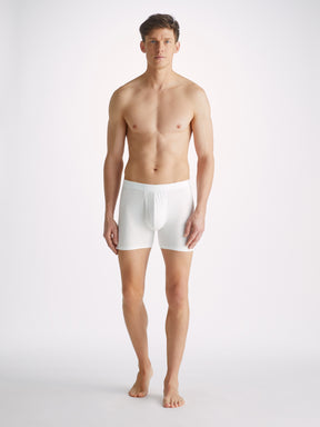 Men's Trunks Alex Micro Modal Stretch White