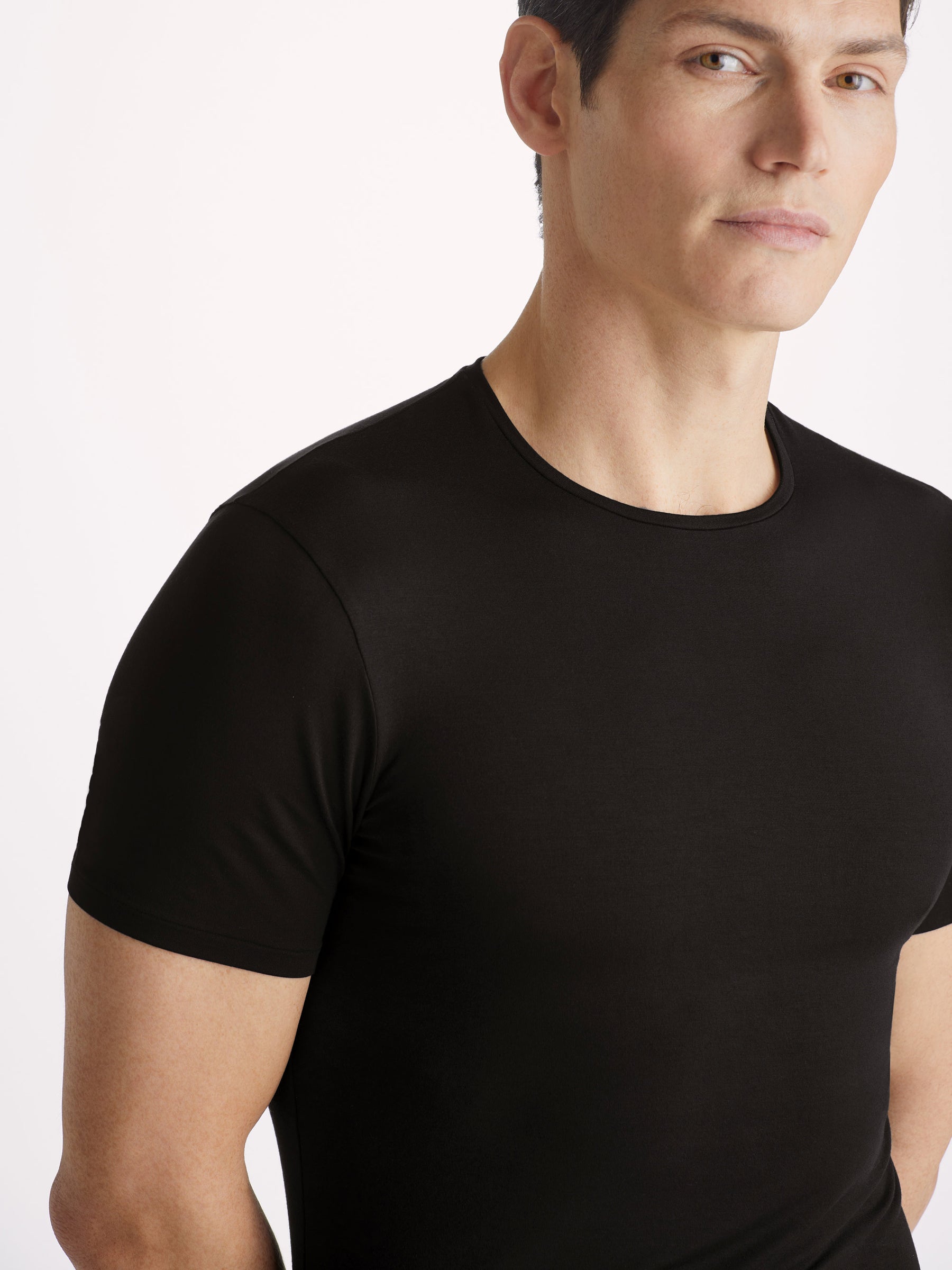 Men's Underwear T-Shirt Alex Micro Modal Stretch Black