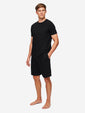 Men's Basel T-Shirt and Lounge Shorts Black
