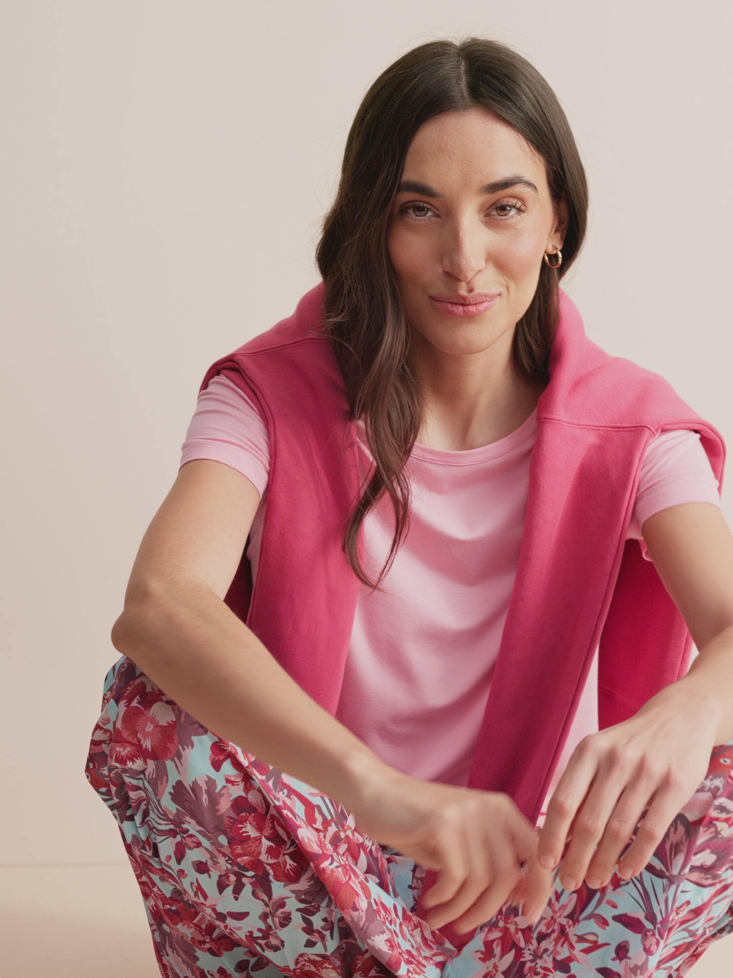 Women's Lounge Trousers London Garden Multi
