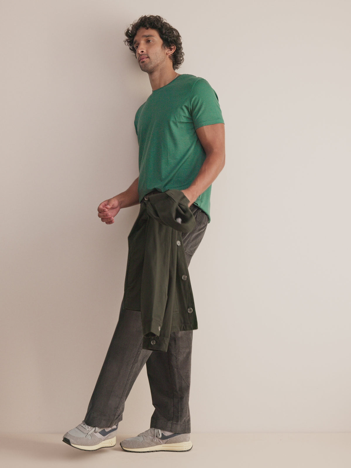 Basel Micro Modal T-Shirt Pine Green