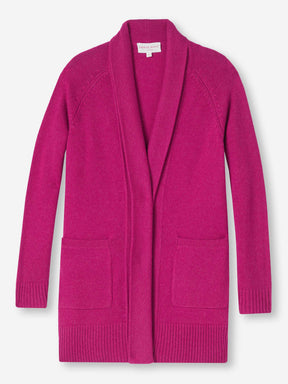 Women's Cardigan Nina Cashmere Berry