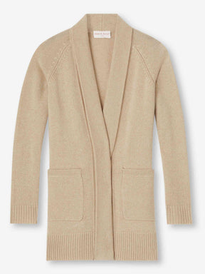 Women's Cardigan Nina Cashmere Fawn