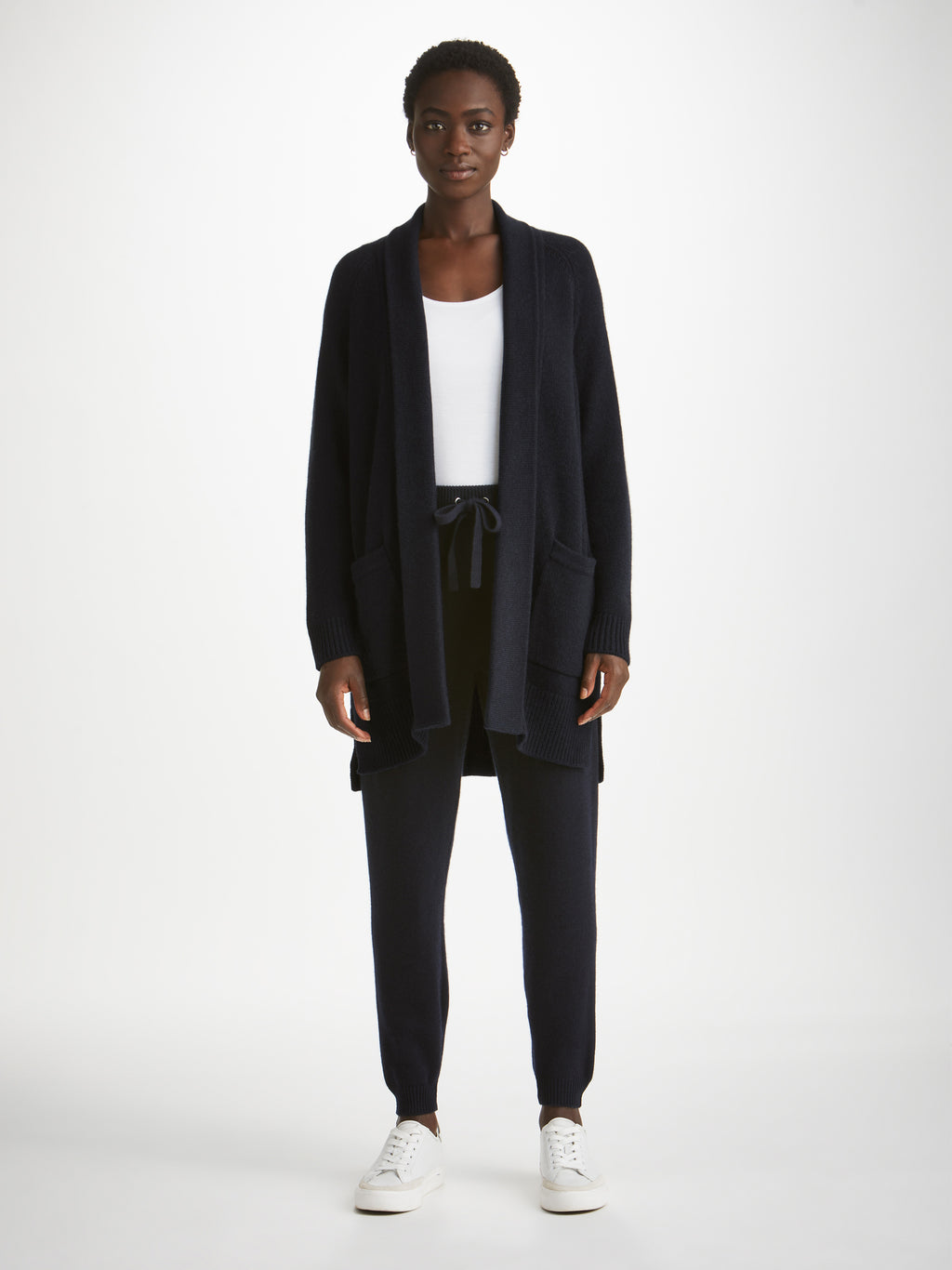 Cardigan Track Pants Cashmere