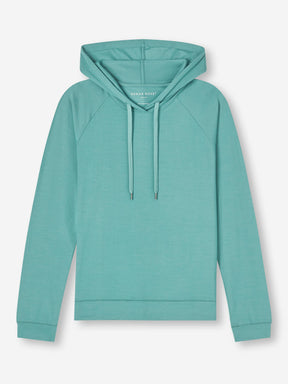 Women's Pullover Hoodie Basel Micro Modal Stretch Teal