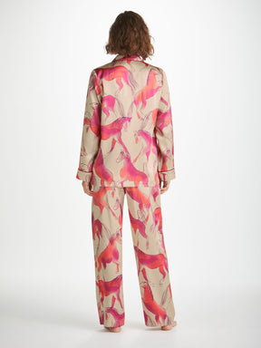 Women's Pyjamas Brindisi 96 Silk Satin Cream