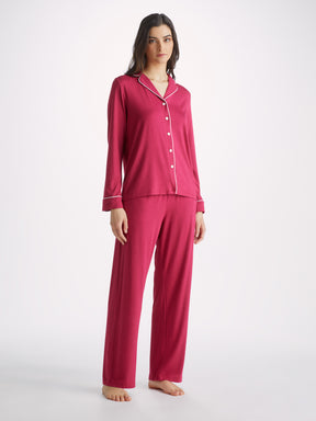 Women's Pyjamas Lara Micro Modal Stretch Berry