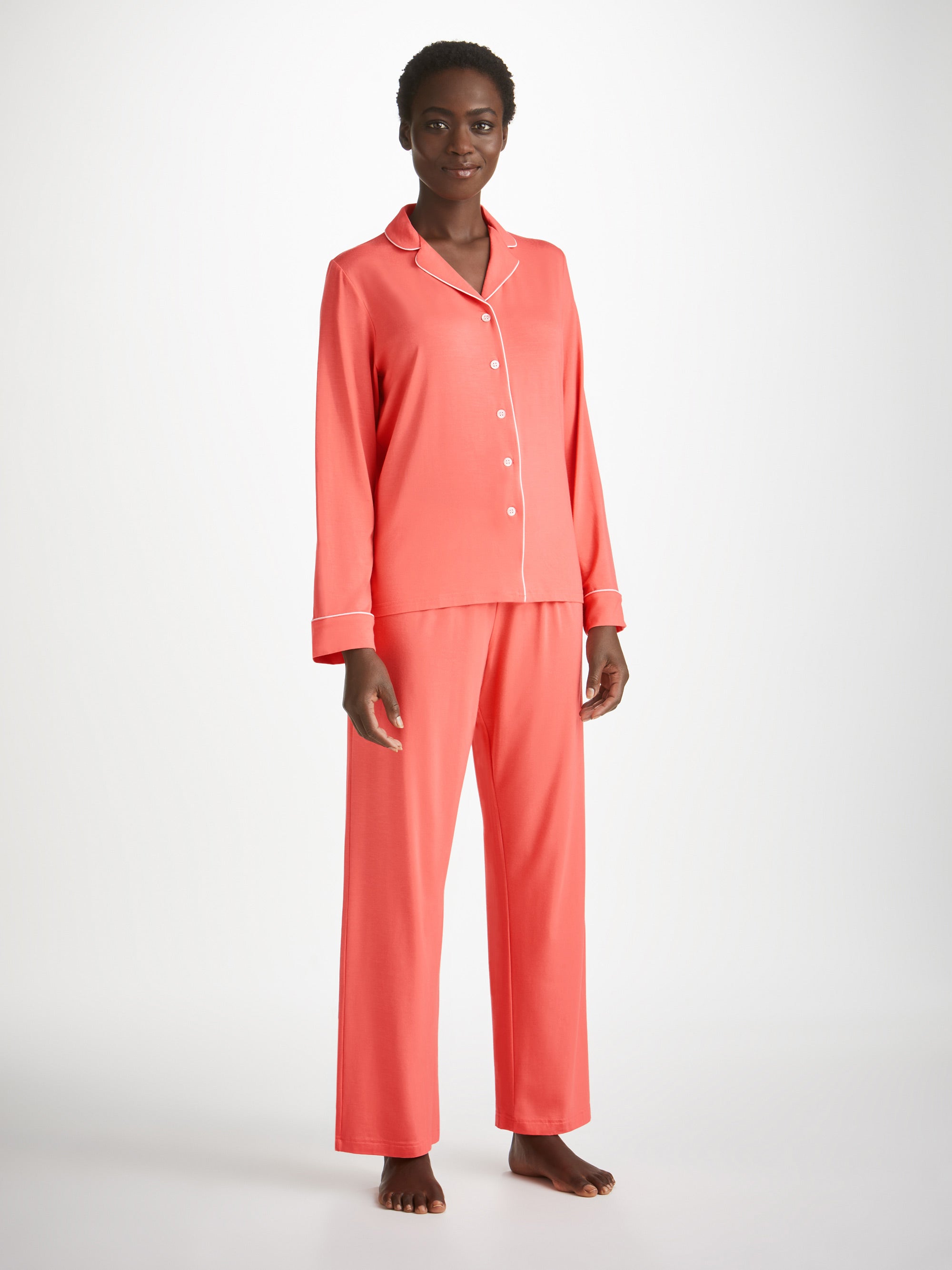 Women's Pyjamas Lara Micro Modal Stretch Coral