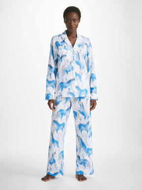 Women's Pyjamas Ledbury 67 Cotton Batiste Blue