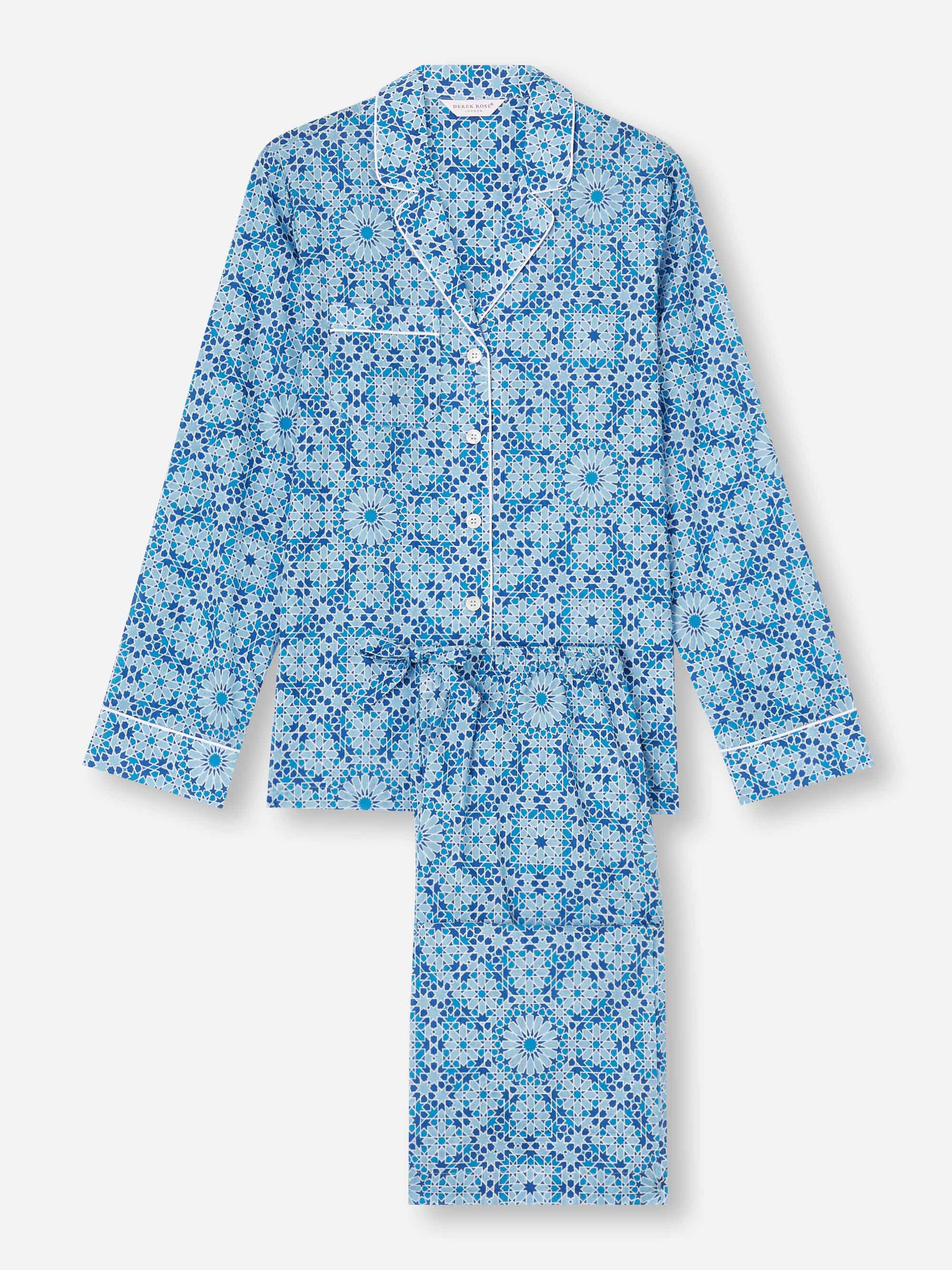 Women's Pyjamas Ledbury 69 Cotton Batiste Blue