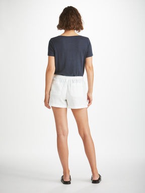 Women's Shorts Vienna Linen White