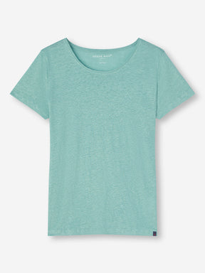 Women's T-Shirt Jordan Linen Soft Aqua