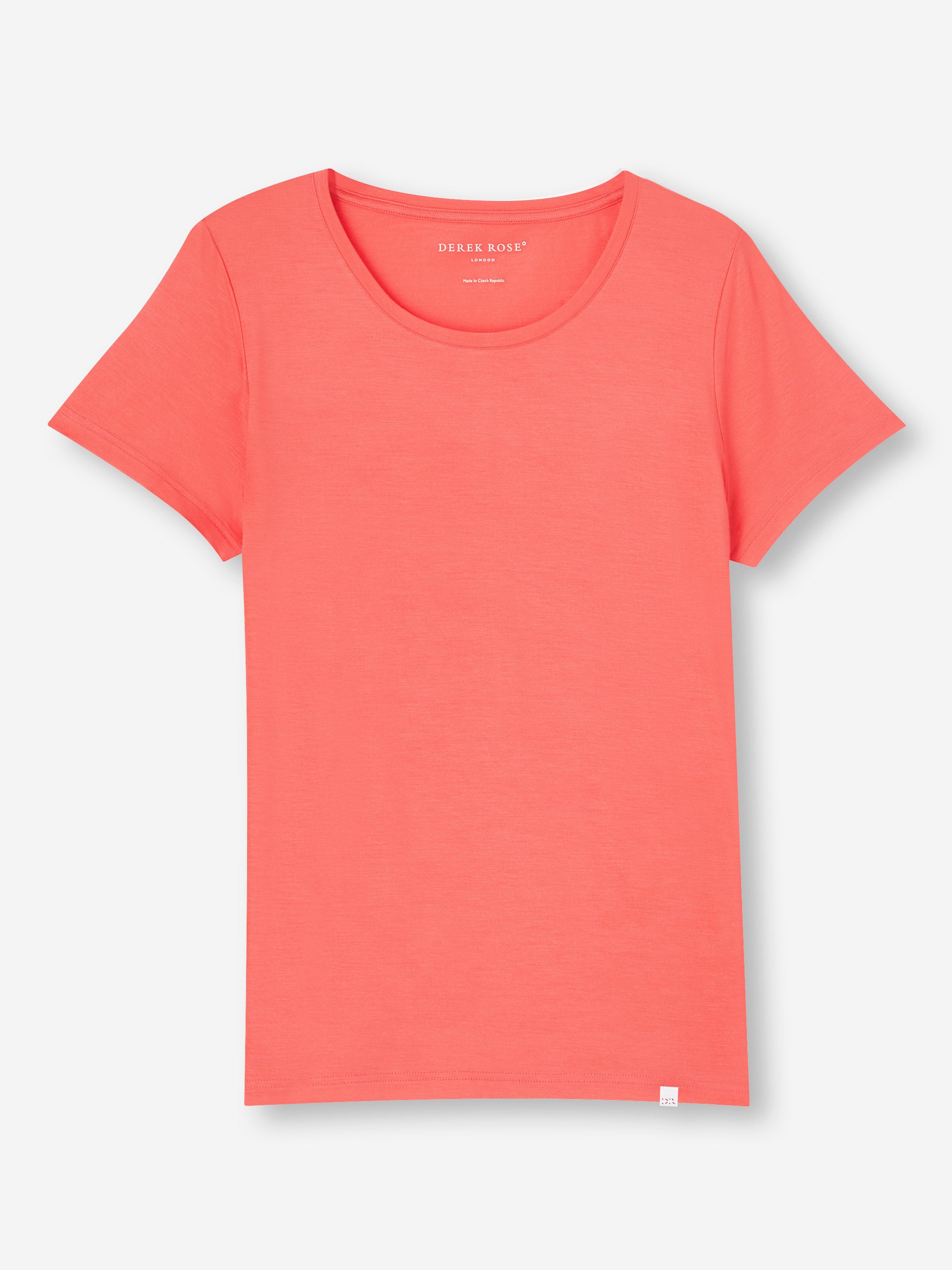 Women's T-Shirt Lara Micro Modal Stretch Coral