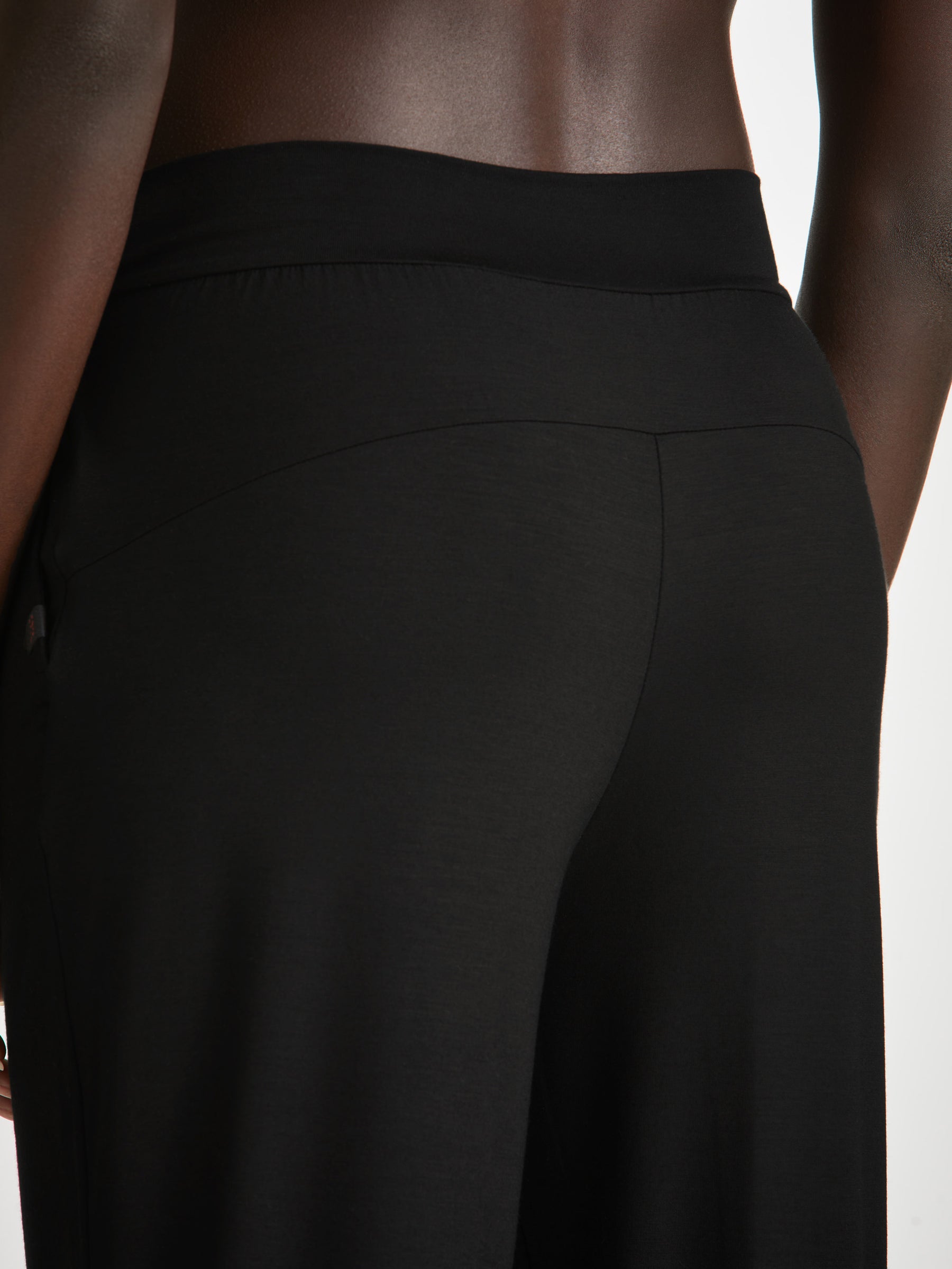 Women's Track Pants Basel Micro Modal Stretch Black