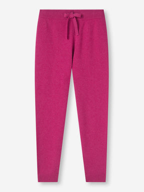 Women's Track Pants Daphne Cashmere Berry