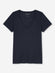 Women's V-Neck T-Shirt Lara Micro Modal Stretch Navy (Size)