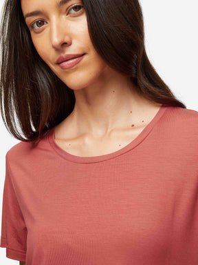 Women's T-Shirt Lara Micro Modal Stretch Soft Cedar