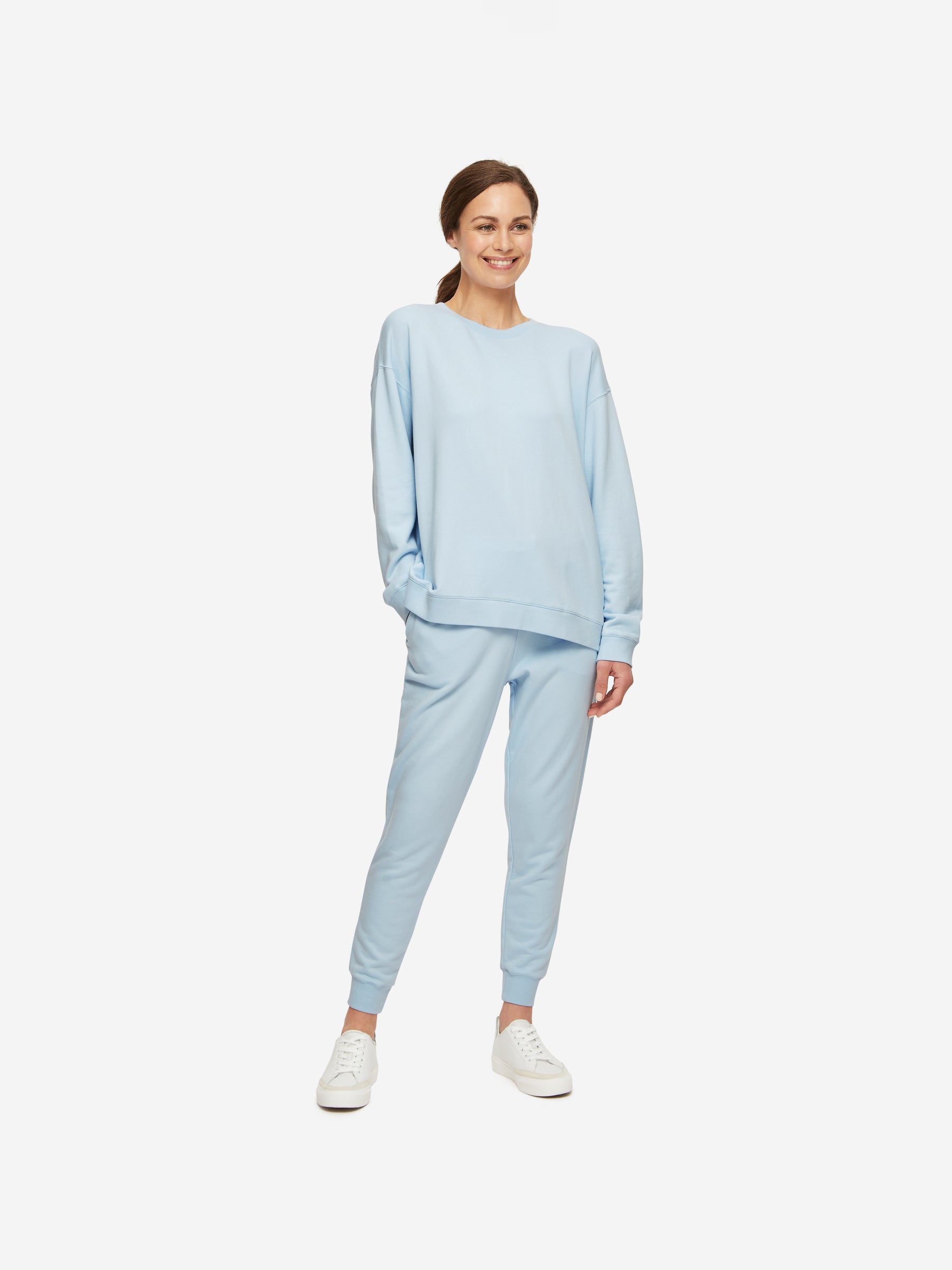 Women's Sweatpants Quinn Cotton Modal Stretch Blue