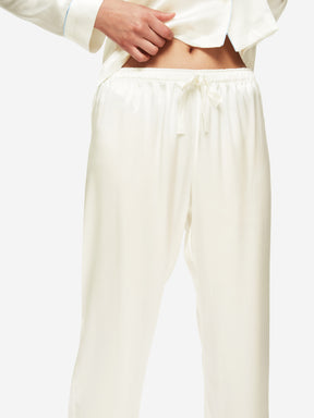 Women's Pyjamas Bailey Silk Satin Ivory