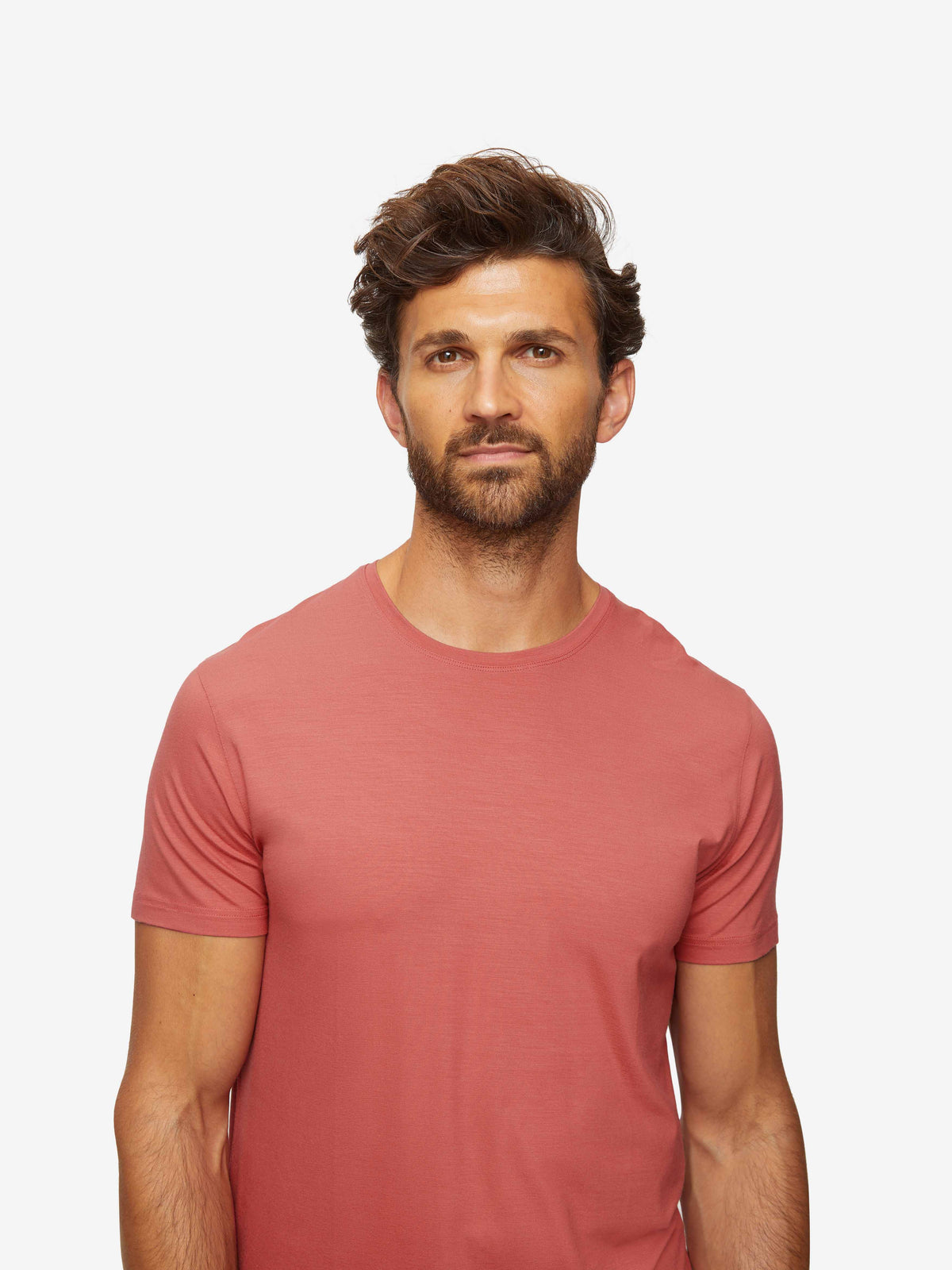 Men's T-Shirt Basel Micro Modal Stretch Soft Cedar