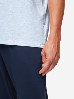 Men's T-Shirt Ethan Micro Modal Stretch Blue