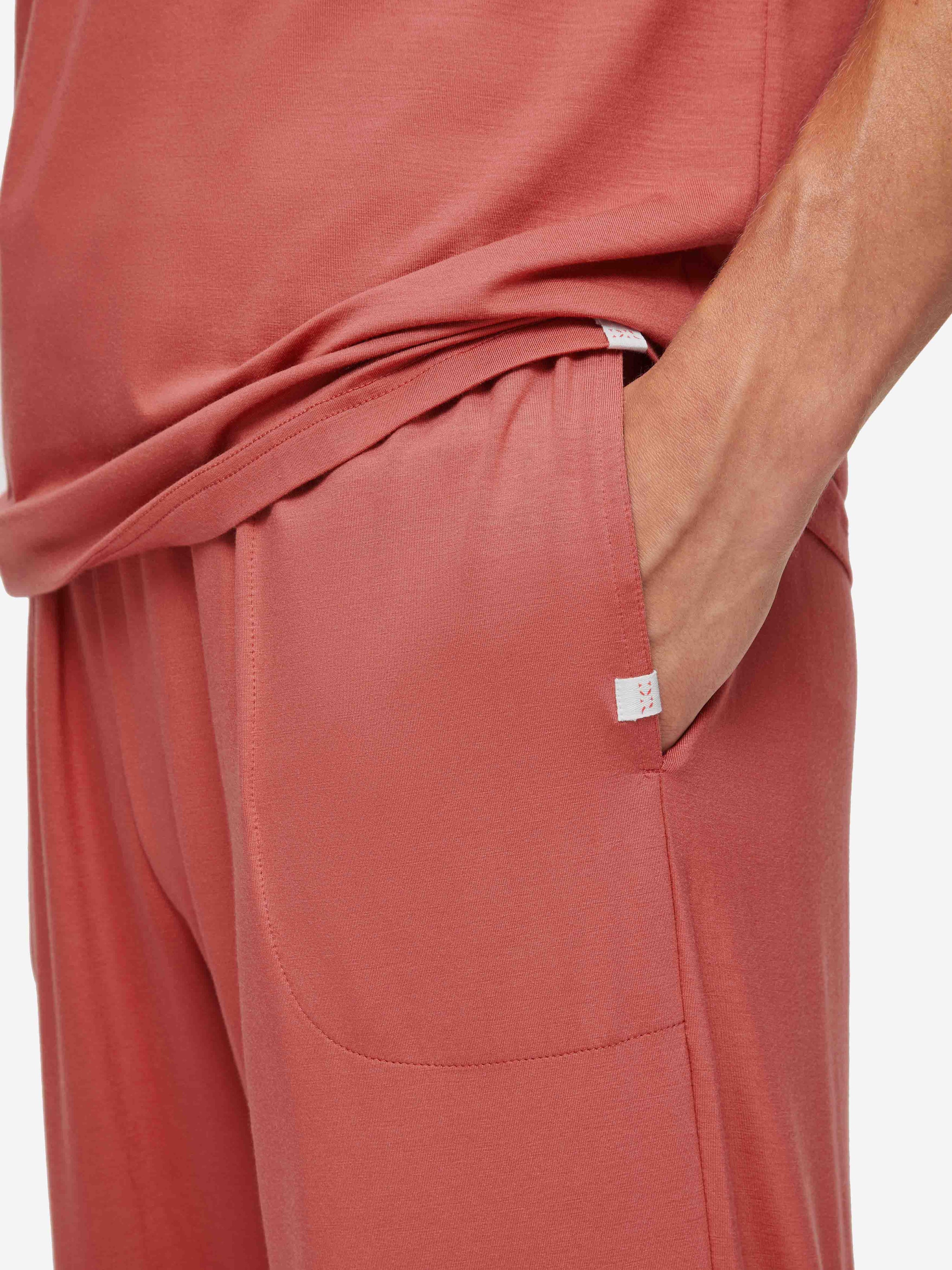 Men's Lounge Trousers Basel Micro Modal Stretch Soft Cedar