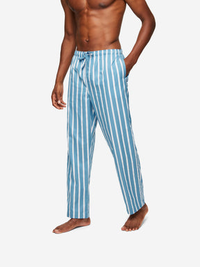 Men's Lounge Trousers Royal 219 Cotton Blue