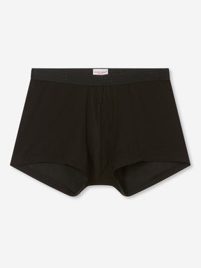 Men's Boxer Briefs Jack Pima Cotton Stretch Black