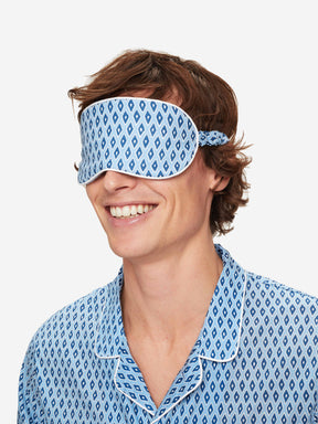 Eye Mask Nelson 87 Cotton Batiste Blue
