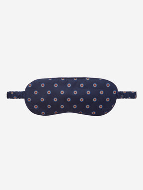 Eye Mask Nelson 90 Cotton Batiste Navy