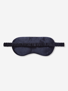 Eye Mask Verona 59 Silk Jacquard Navy
