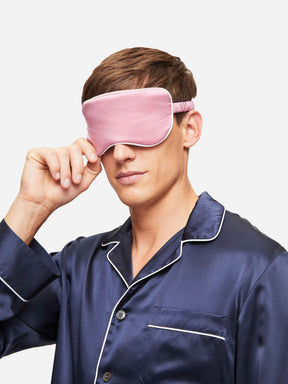 Eye Mask Bailey Silk Satin Rose