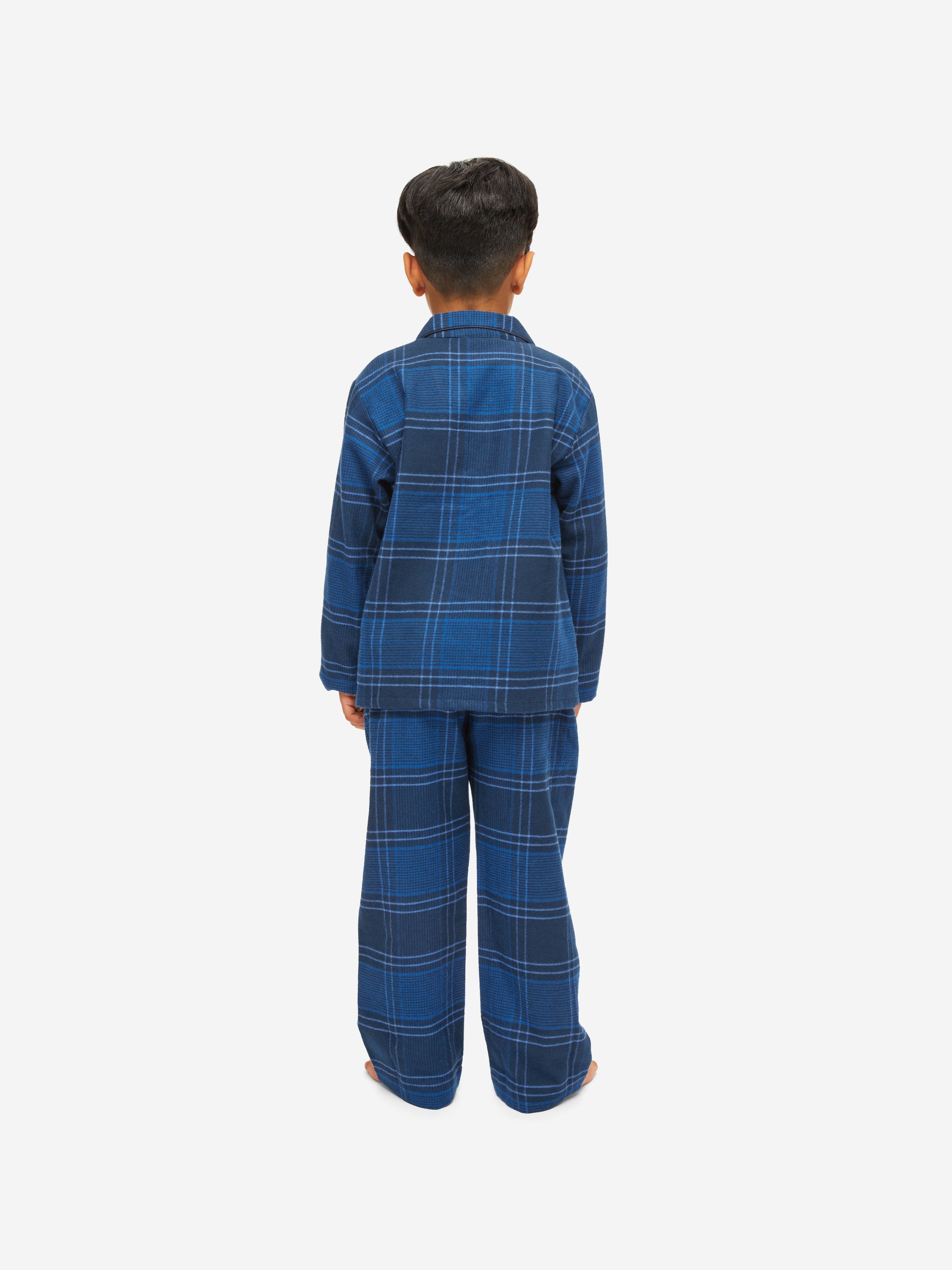 Kids' Pyjamas Kelburn 27 Brushed Cotton Navy