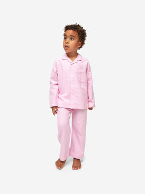 Kids' Pyjamas Kelburn 32 Brushed Cotton Pink